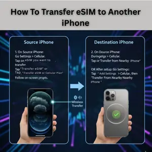 How to transfer eSIM to another iphone