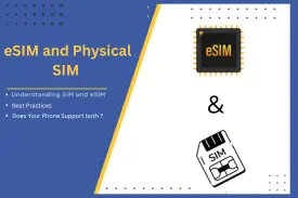 Use eSIM and Physical SIM together
