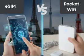 eSIM vs Pocket WiFi vs Local SIM