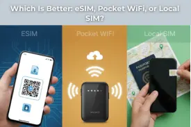 eSIM vs Pocket WiFi vs Local SIM